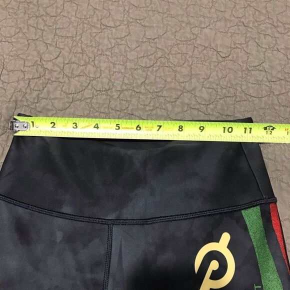 Peloton black with red and green stripe legging size S….S100 - Picture 5 of 7